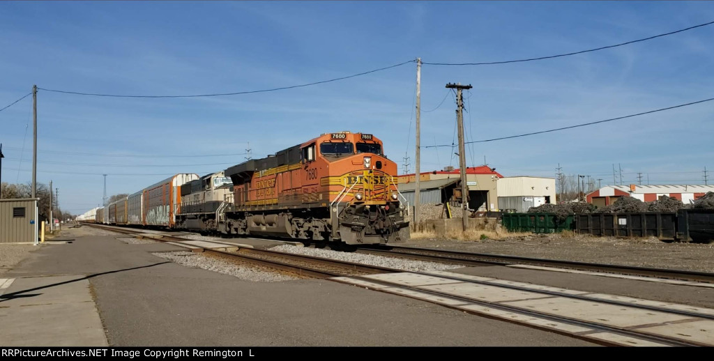 BNSF 7680 East